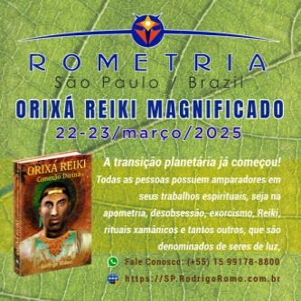 Orixá Reiki 1 los días 23 y 23 de marzo de 2025 en São Paulo SP (portugués)