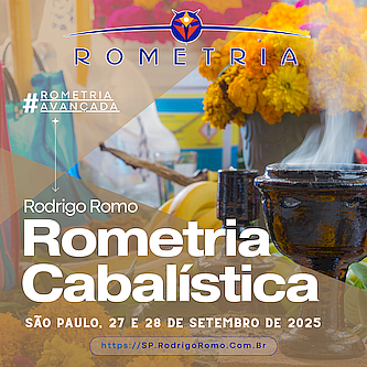 Rometria Cabalística de 27 e 28 de setembro de 2025 em São Paulo-SP (em Português)